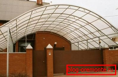 Constructii arcuite din ondulat