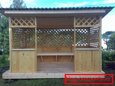 Arbor Sunt un acoperiș din lemn