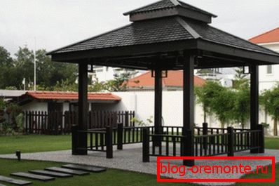 În stil gazebo în stil japonez