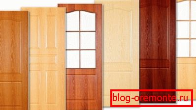 Alegerea ușilor laminate