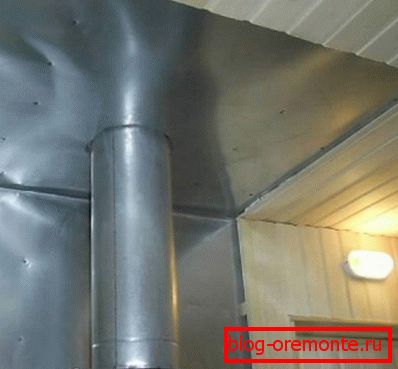 Horn intern în baie