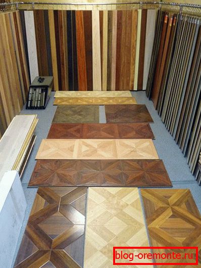 Gama de parchet laminat