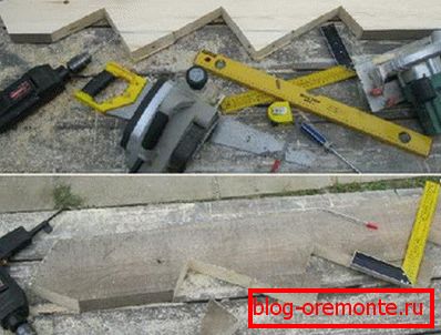 Efectuarea coarda arcului balustrada de lemn pentru pridvor