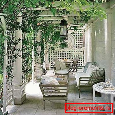 design privat de verandă