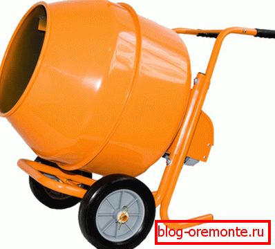 Pentru amestecarea soluției de beton este mai bine să utilizați un malaxor de beton Pentru amestecarea soluției de beton este mai bine să utilizați un malaxor de beton