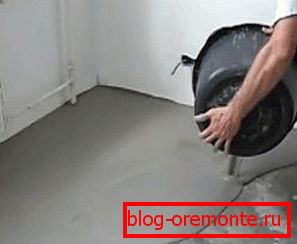 Fotografie de podea de beton în garaj Fotografie de podea de beton în garaj