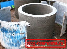 Inele de beton pregătite Inele de beton pregătite