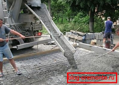 Compoziția finită poate fi livrată pe șantier Compoziția finită poate fi livrată pe șantier