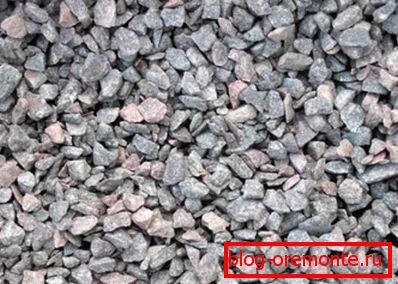 Dărâmături de granit Dărâmături de granit