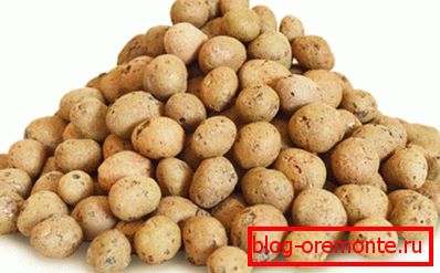 Granule de argilă expandată Granule de argilă expandată