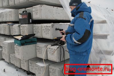 Examinarea instrumentală a structurilor din beton armat pentru controlul calității