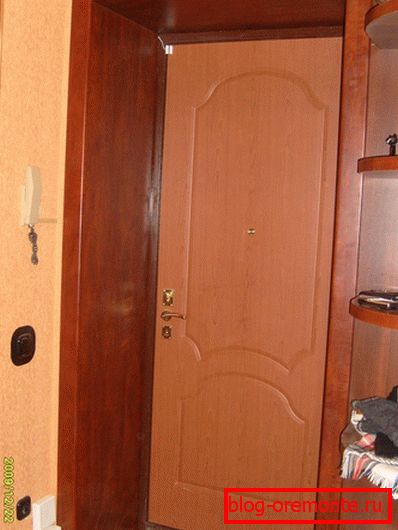 cum să faci pante pe ușa din față
