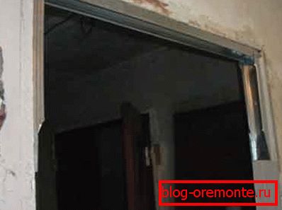 Montarea cadrului cum să îndoiți gips-carton pentru arcuri