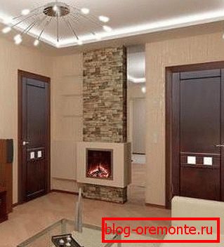 Utilizăm ușile maro închise în decorarea camerei Utilizăm ușile maro închise în decorarea camerei