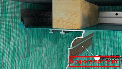 Caracteristicile instalării cornierului pe plafonul stretch Caracteristicile instalării cornierului pe plafonul stretch