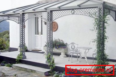 Canopy mare acoperit veranda