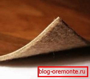 Linoleum simțit Linoleum simțit