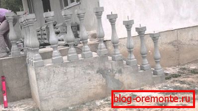 Este mai bine să instalați imediat toate coloanele, deoarece în orice caz trebuie să așteptați ca soluția să înghețe Este mai bine să instalați imediat toate coloanele, deoarece în orice caz trebuie să așteptați ca soluția să înghețe