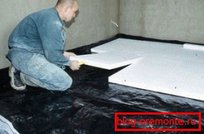 Instalarea spumei din polistiren extrudat ca radiator Instalarea spumei din polistiren extrudat ca radiator