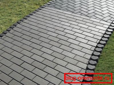 În zona foto-orb, realizată cu utilizarea plăcilor de beton În zona foto-orb, realizată cu utilizarea plăcilor de beton