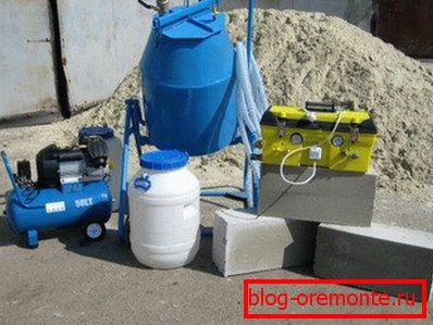 În fotografie - organizarea auto-producției de blocuri de spumă În fotografie - organizarea auto-producției de blocuri de spumă