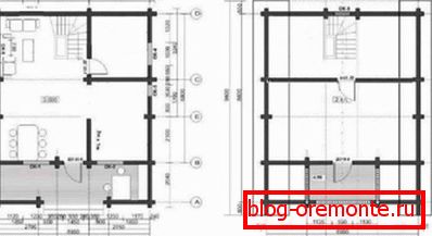 Fotografia prezintă un plan brut de case din lemn Fotografia prezintă un plan brut de case din lemn