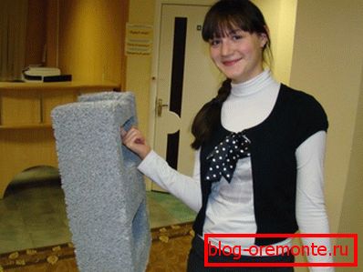 Demonstrarea vizuală a greutății unui bloc celular de beton