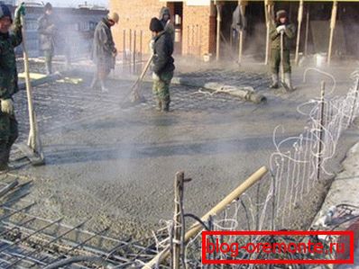Beton de încălzire Beton de încălzire
