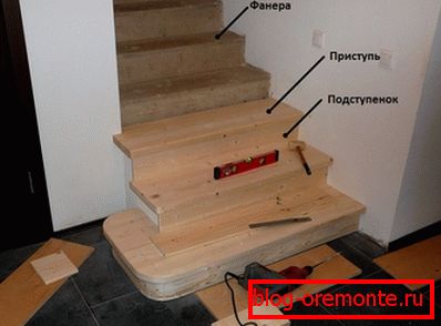 Scari din beton деревом Scari din beton деревом