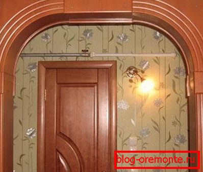 Arcul din MDF pietre arcuite de piatră
