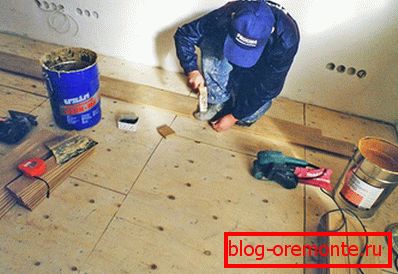 Pregătirea podelei pentru laminare