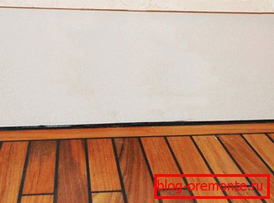 Linoleum sub parchet