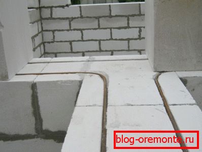 Exemplu de zidărie cu armare metalică Exemplu de zidărie cu armare metalică