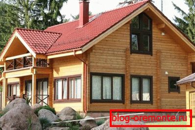 Proiectul unei case din lemn Proiectul unei case din lemn