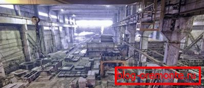 Atelier de producție pentru fabricarea produselor din beton Atelier de producție pentru fabricarea produselor din beton