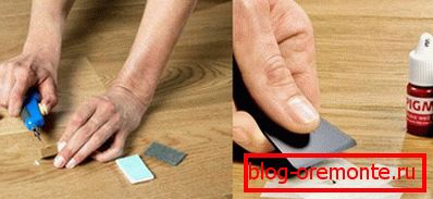 Lucrări de reparații laminate