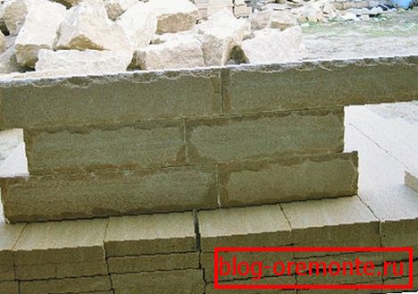 coquina, как вариант для обработки наружной стены