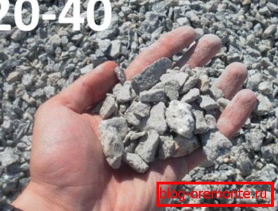 Dimensiunea fracțiunii de piatră zdrobită este de 20-40 mm. Dimensiunea fracțiunii de piatră zdrobită este de 20-40 mm.