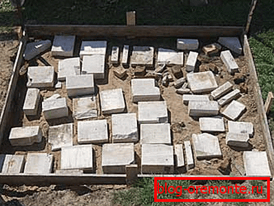 Pit de sub fundație dimensiunea pridvorului