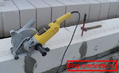 Suturarea blocurilor de gaz Suturarea blocurilor de gaz