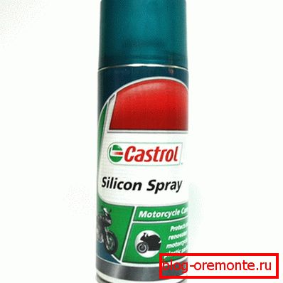 Unsori de silicon este convenabil de utilizat - este vândut ca un spray Unsori de silicon este convenabil de utilizat - este vândut ca un spray