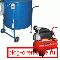 Mixer cu compresor Mixer cu compresor