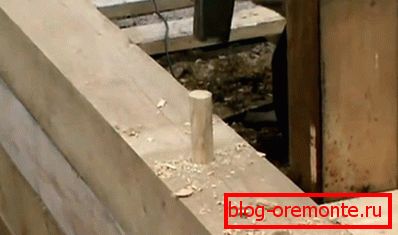 Legarea coroanelor с использованием деревянных шплинтов Legarea coroanelor с использованием деревянных шплинтов