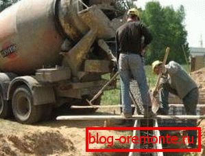 Costul de turnare a betonului dintr-un mixer variază de la 600 de ruble pe cub Costul de turnare a betonului dintr-un mixer variază de la 600 de ruble pe cub