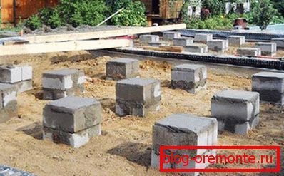 Piloți pentru rame de beton Piloți pentru rame de beton
