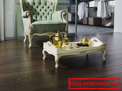 Mobilier din lemn de wenge și laminat