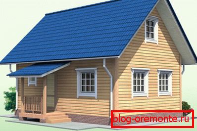 Типовой Proiect 3D cu mansardă Типовой Proiect 3D cu mansardă