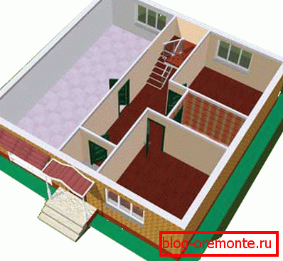 Proiect de casă tridimensională Proiect de casă tridimensională