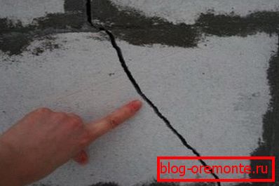 Crăpăturile din betonul gazos ca urmare a mișcărilor solului Crăpăturile din betonul gazos ca urmare a mișcărilor solului