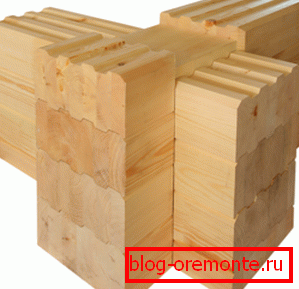 Colțul de cherestea din furnir laminat Colțul de cherestea din furnir laminat